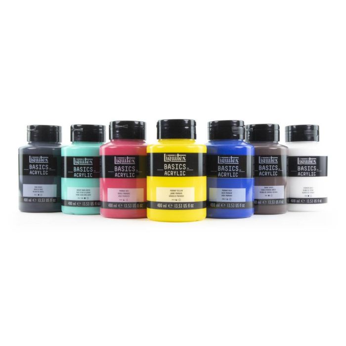 Ακρυλικά Liquitex Basics Acrylic Colour - 400ml - Image 2